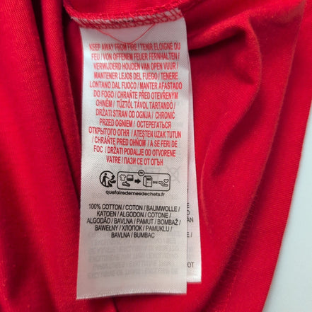 T-shirt Tokyo Laundry XL Rouge 100% Coton Logo Vintage Original Neuf