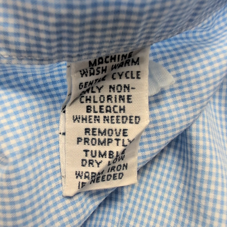 Chemise Ralph Lauren L Custom Fit Carreaux Bleu Logo Rose Button Down Shirt