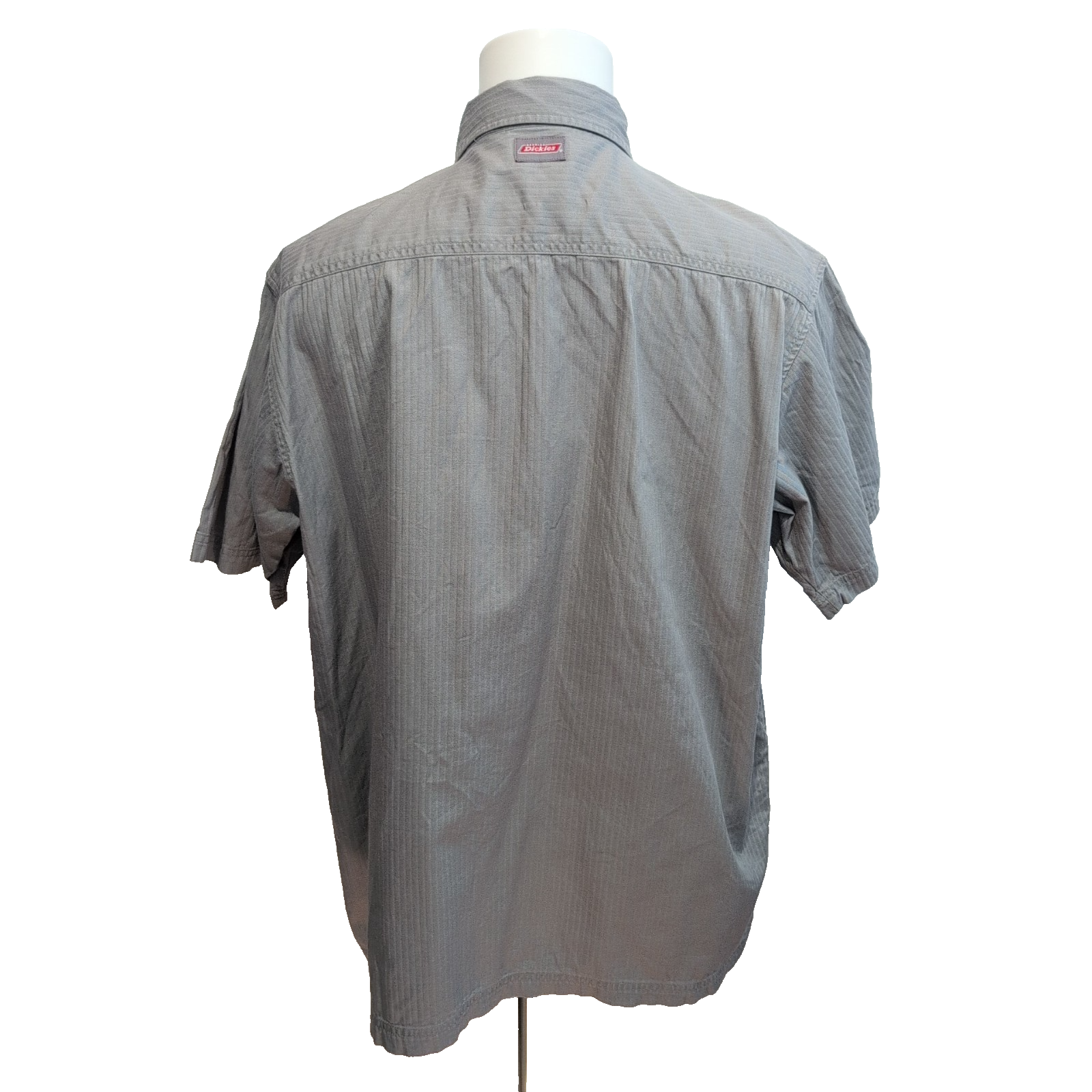 Chemise Dickies XL Gris Manches courtes 100% Coton 2 Poches Genuine Dickies