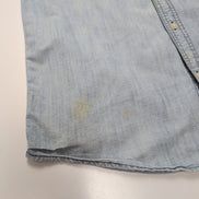 Chemise Levi's bleu jean manches longues taille M #203e