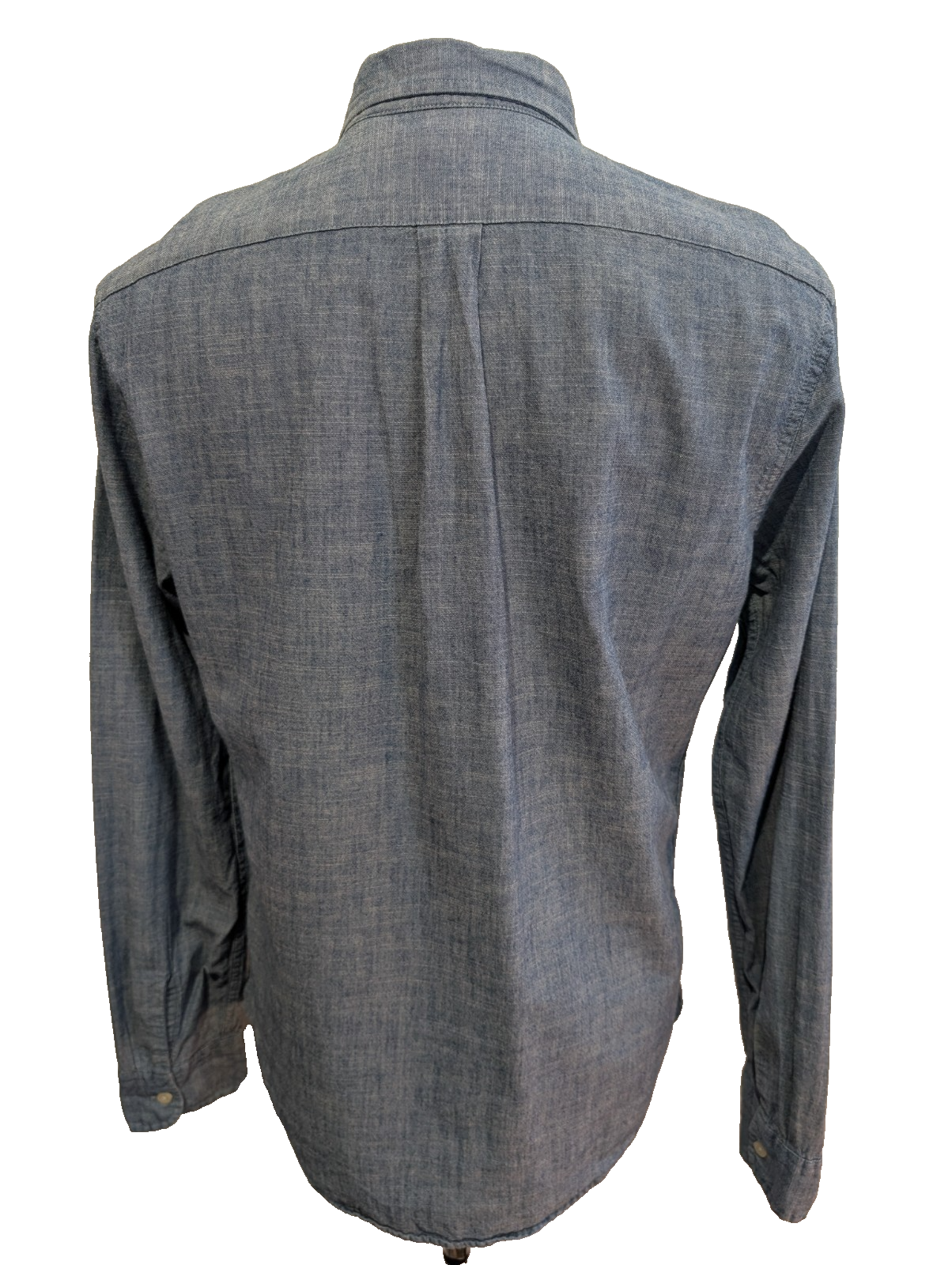 Chemise LEVI'S Bleu Effet Jean Denim Manches Longues - Taille M