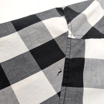 Chemise Dickies 2XL Noir Gris Carreaux Workwear Manches Courtes