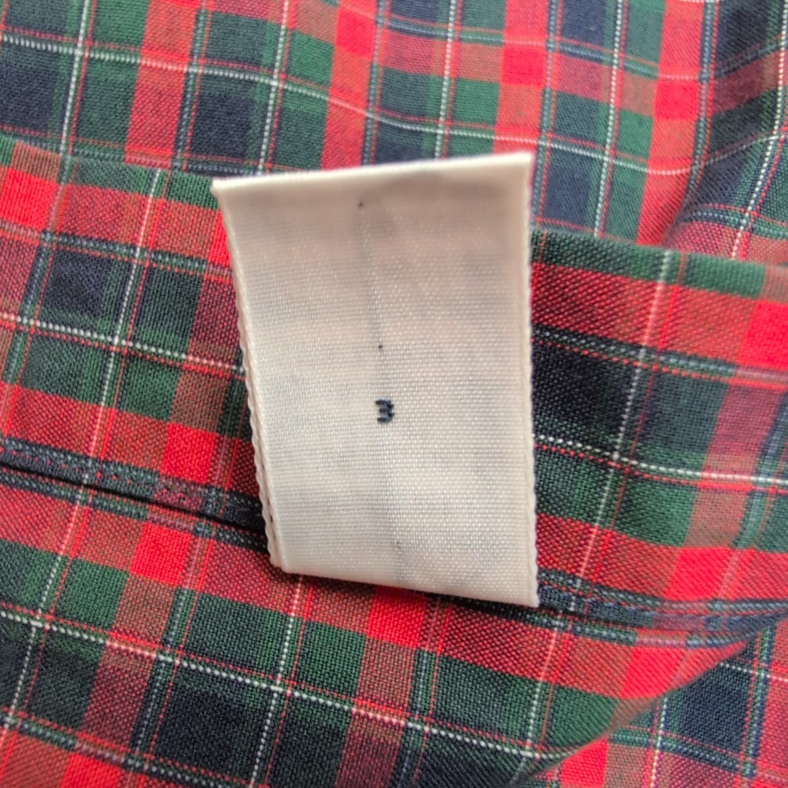 Chemise Polo Ralph Lauren Estate Rouge L XL Two Ply Cotton Carreaux Sans Logo