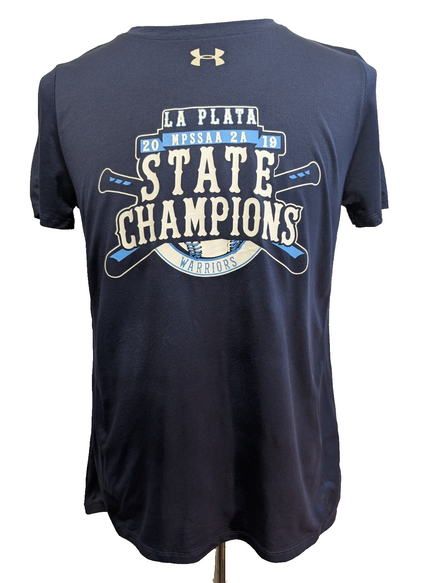 T-shirt Under Armour Baseball Potomac State Champion 2019 Taille L
