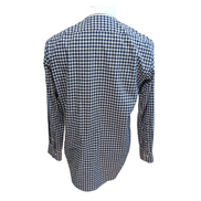 Chemise Lauren Ralph Lauren M bleu blanc col blanc Classic Fit coton