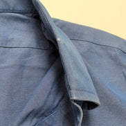Chemise Brooks Brothers Milano L Bleu Supima Coton Manches Longues