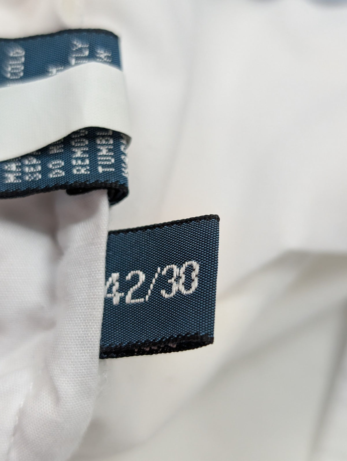 Pantalon chino Polo Ralph Lauren Classic Fit W42 L30 blanc coton Pima