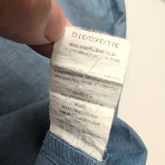 Chemise Dickies 3XL Bleu Manches Courtes Workwear 2 Poches Logo Brodé