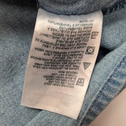 Chemise Dickies 3XL Jean Bleu Logo Workwear Vintage Manches Courtes