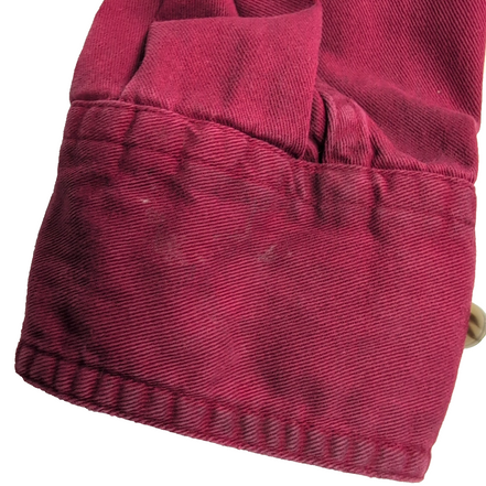 Chemise Wrangler rouge uni taille XL/XXL #87e