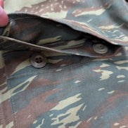 Veste militaire Vert Kaki Armée Grecque Camouflage Tiger Stripe Taille L