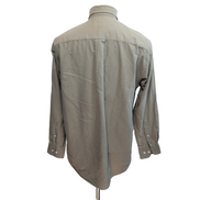 Chemise Nautica M/L Made in Hong Kong Oxford Kaki / crème manches longues