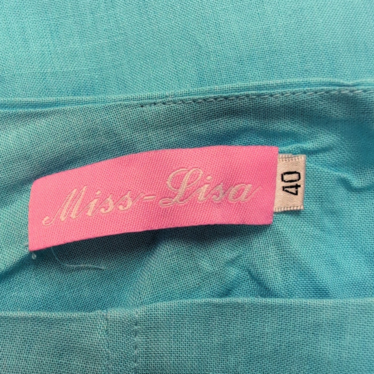 Ensemble Femme T40 Miss-Lisa Bleu Ciel 100% Lin Jupe Veste Neuf 