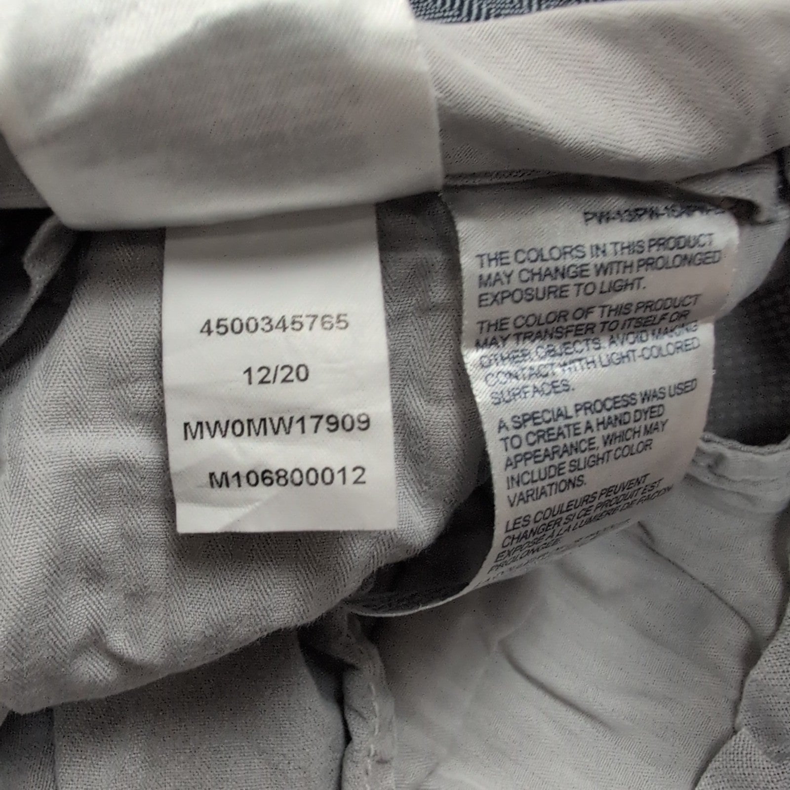 Pantalon chino stretch Tommy Hilfiger gris taille W32xL30 FR42 #34ct