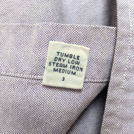 Chemise Ralph Lauren Blake Taille M Mauve Coton Oxford Manches Courtes