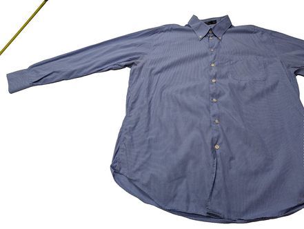 Chemise Nautica bleu uni taille XL #136msch