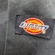 Chemise Dickies XL Bleu Marine uni Workwear Poches Manches longues
