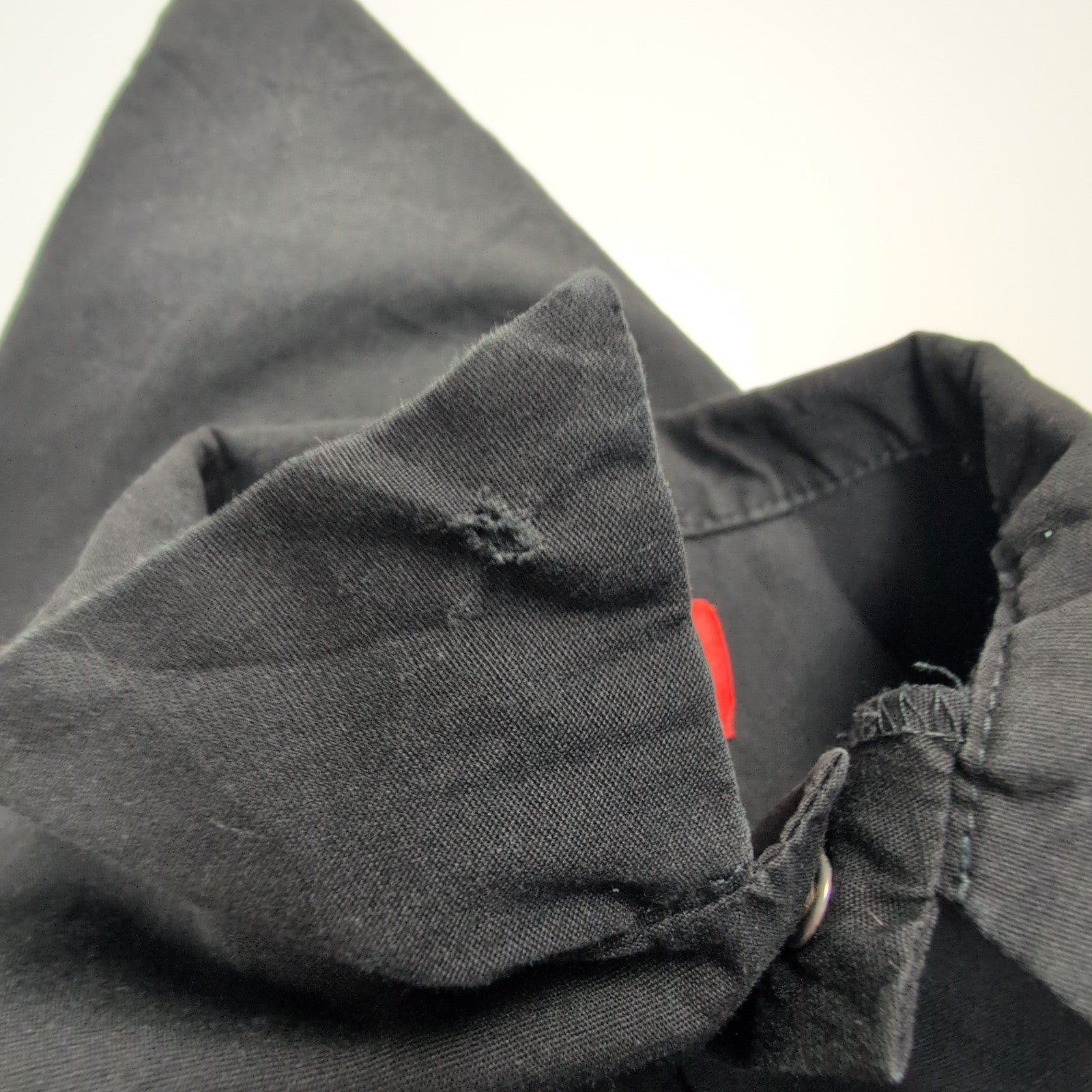 Chemise Dickies noire unie manches courtes taille L homme 2 poches