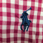 Chemise Polo Ralph Lauren S Rouge Bordeaux Carreaux Custom Fit Button Down Shirt