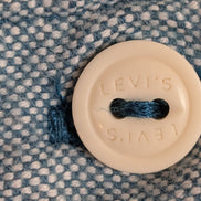 Chemise LEVI'S Flanelle XXL Vtg Coton Vert Pâle/Bleu Coupe Moderne
