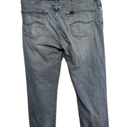 Jean Lee Homme Bleu Patiné Stretch W38 L29 Vintage Original Denim