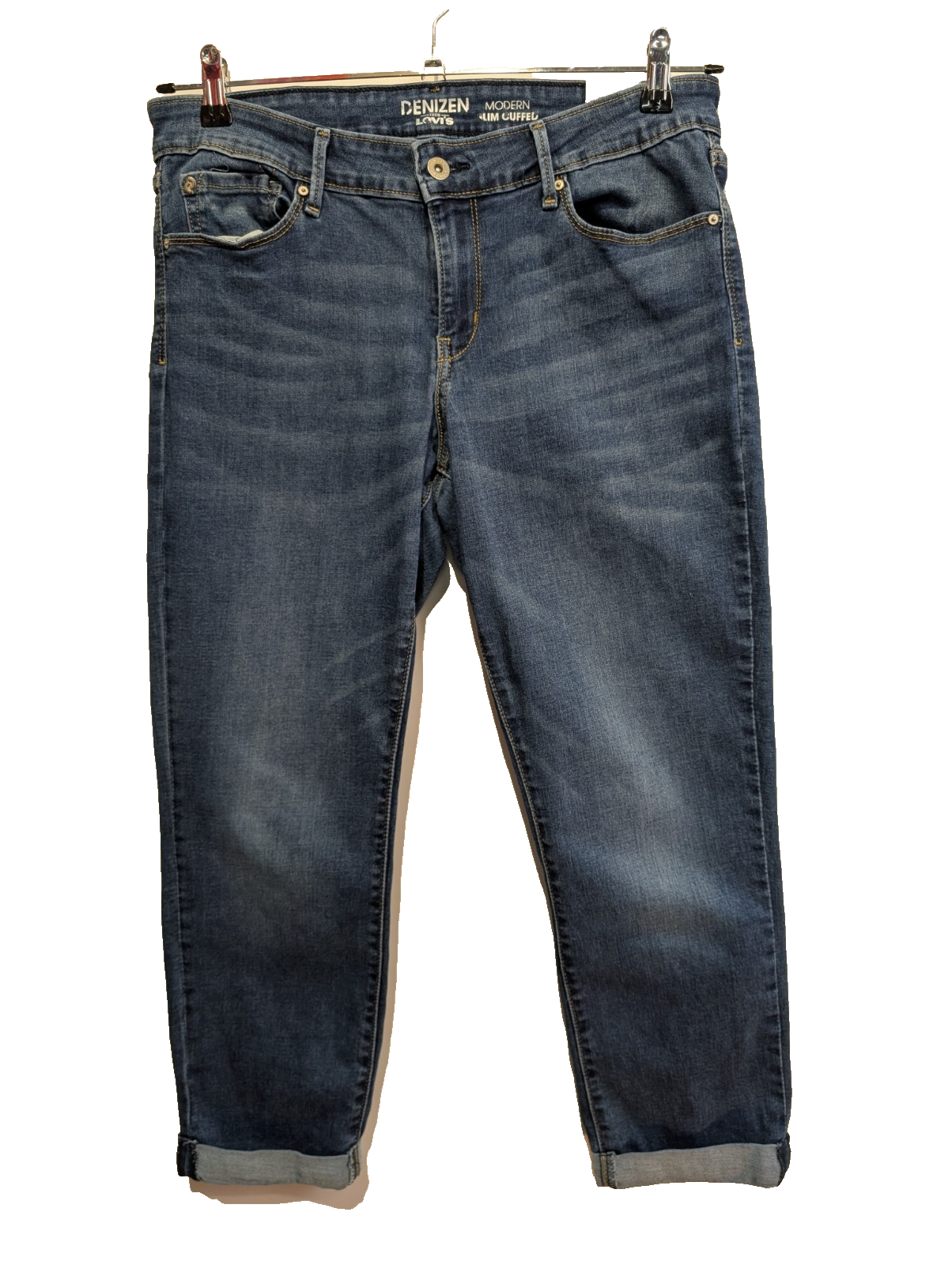 Jean Levi's Denizen Femme Bleu Slim Ultra Stretch W31 État Impeccable 🌟👖