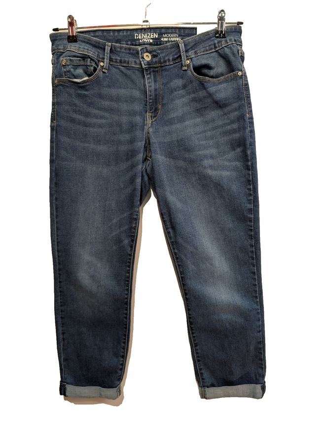 Jean Levi's Denizen Femme Bleu Slim Ultra Stretch W31 État Impeccable 🌟👖
