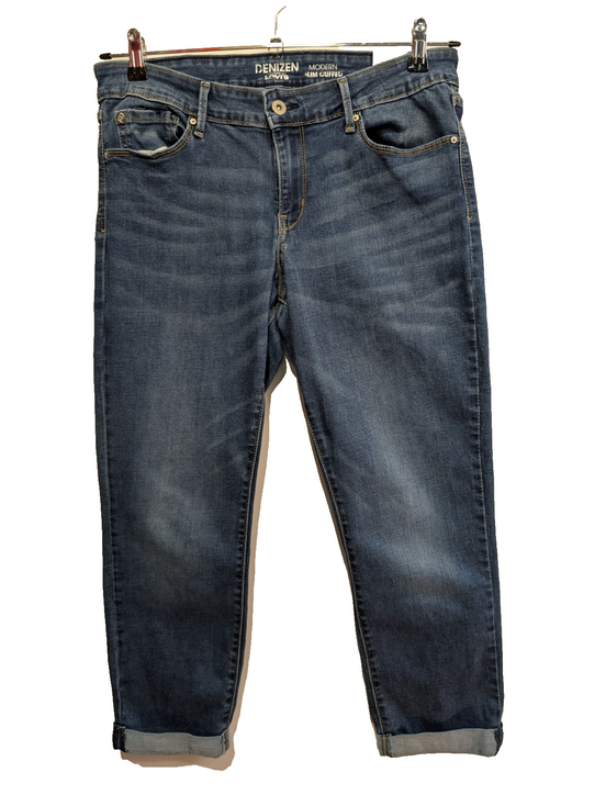 Jean Levi's Denizen Femme Bleu Slim Ultra Stretch W31 État Impeccable 🌟👖