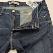Jean Levi's 518 Femme Bleu Super Low Bootcut Flare W31 L32 Vintage