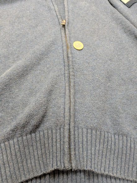 Gilet zippé Tommy Hilfiger vintage bleu homme taille M