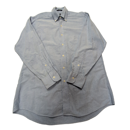 Chemise CHAPS bleu uni taille M #74e