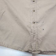 Chemise Wrangler crème 100% coton 2 poches rabat Taille L (Défaut)