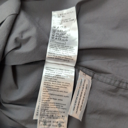 Chemise CALVIN KLEIN Stretch Gris Foncé XL Logo Brodé Coton Slim Fit