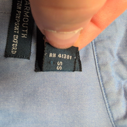 Chemise Ralph Lauren Yarmouth Oxford M Hong Kong Logo Premium