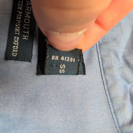 Chemise Ralph Lauren Yarmouth Oxford M Hong Kong Logo Premium