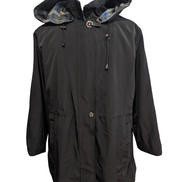 NAUTICA Parka Manteau Long Femme XL Noir Doublure Amovible 3-en-1 | 324BSR