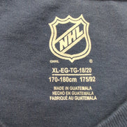 T-shirt NHL Toronto Maple Leafs Homme Bleu M 100% Coton Logo Graphique