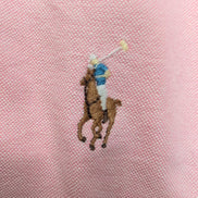Chemise Ralph Lauren Yarmouth XL Rose Oxford Shirt Button Down Logo Marron