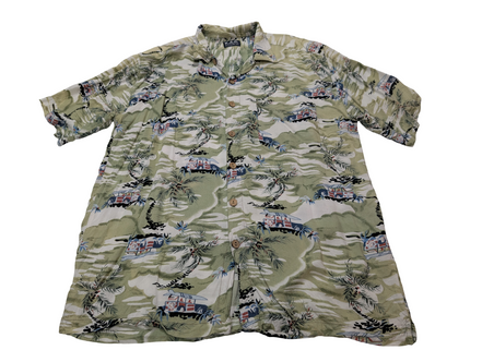 Chemise hawaïenne K.A.D Clothing CO manches courtes taille L