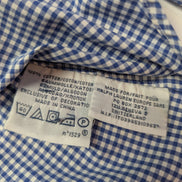 Chemise Polo Ralph Lauren Shirt Blake XL Vichy Bleu Logo Marine Button Down