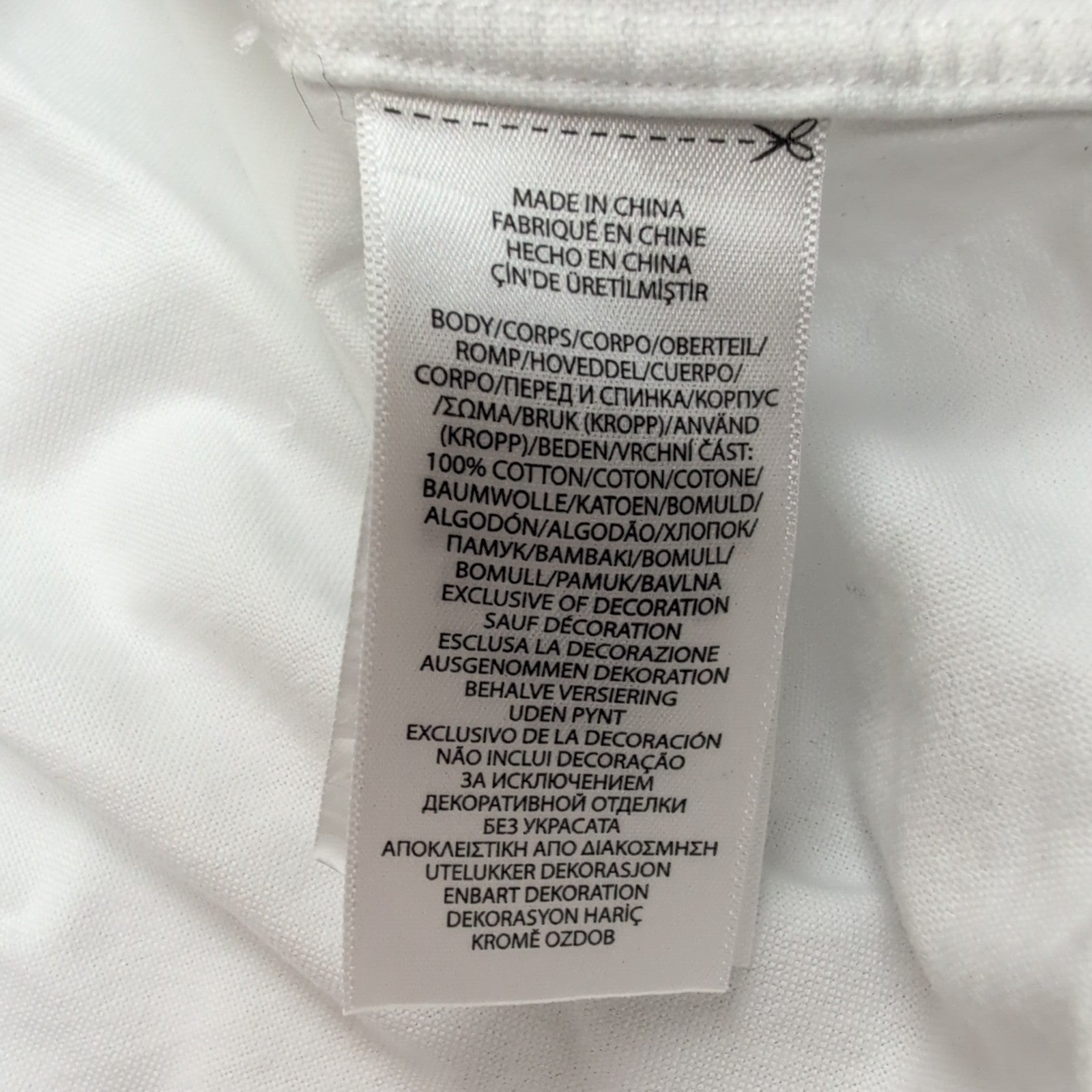 Chemise Shirt Ralph Lauren Blanche Slim Fit Button Down Manches Courtes M