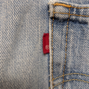 Jean Levi's 550 Relaxed Fit Homme W30 L32 Bleu Clair Vintage Original Denim