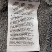 The North Face Sweat à Capuche Gris - Logo Blanc Sérigraphié - Taille M