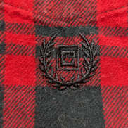 🧣 CHEMISE FLANELLE PERFORMANCE CHAPS XL/XXL CARREAUX ROUGE NOIR LOGO BRODÉ