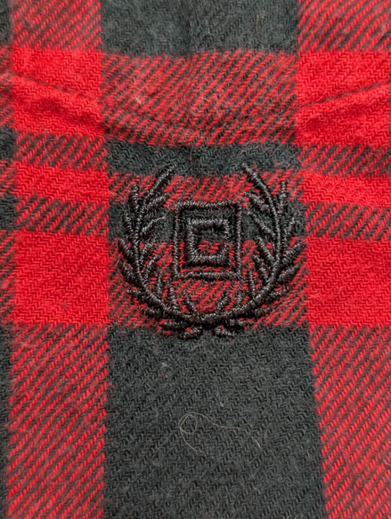 🧣 CHEMISE FLANELLE PERFORMANCE CHAPS XL/XXL CARREAUX ROUGE NOIR LOGO BRODÉ