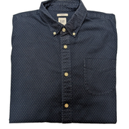 Chemise GAP bleu marine à motifs manches longues homme taille L