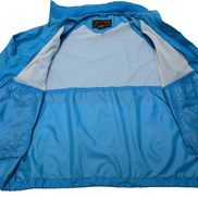 Veste Coupe-Vent Eddie Bauer Bleue Femme Taille M Blouson Outdoor avec Capuche