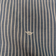 Chemise Dockers bleu à rayures taille L #168msch