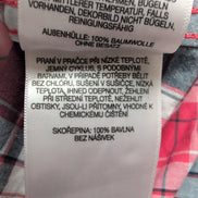 Chemise Columbia Rouge Bleu Marine À Carreaux Manches Courtes Taille XXL