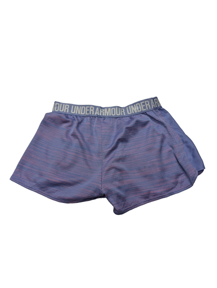 Short de sport Under Armour Lilas avec 2 Poches - Femme Taille S